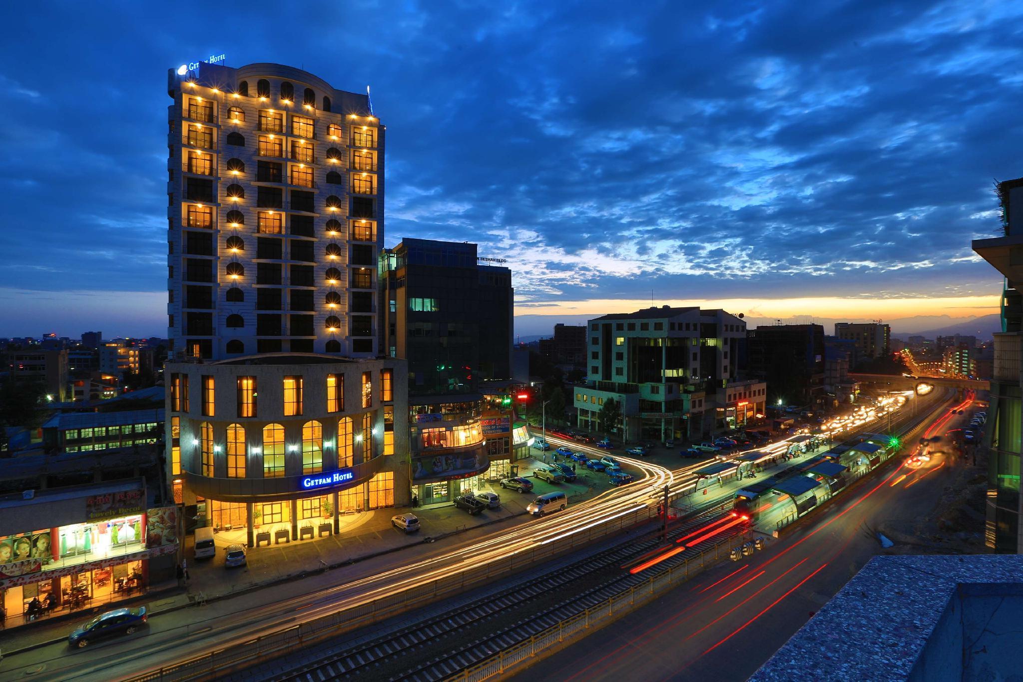 Getfam Hotel Addis Abeba Eksteriør bilde